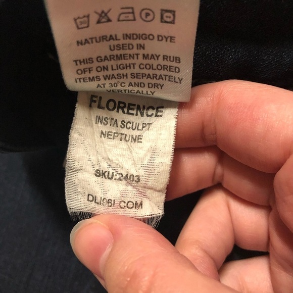 DL1961 Florence instasculpt skinny raw hem size 27 - Picture 8 of 11